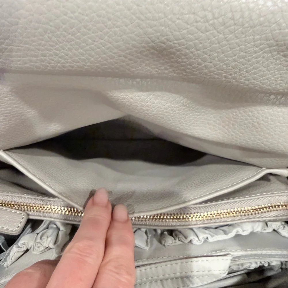 Fawn Design Light Gray Baby Bag